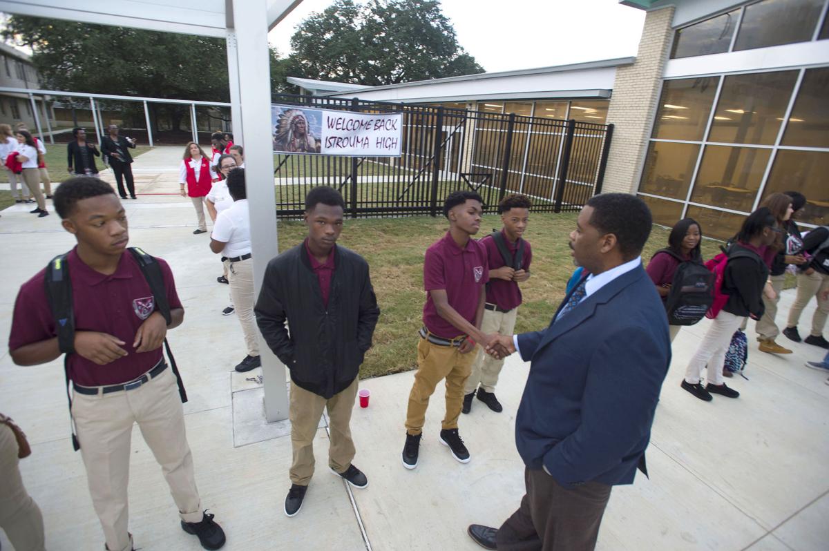 Photos First day of school at Istrouma High and Glen Oaks Park