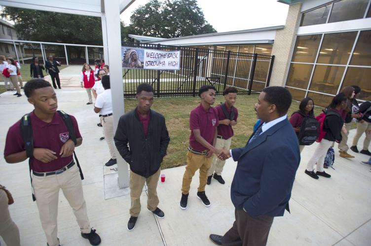 Photos First day of school at Istrouma High and Glen Oaks Park