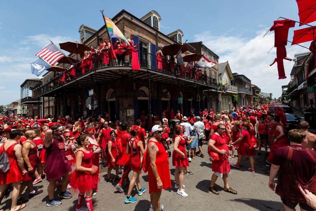 red dress parade new orleans Red Dress Run 2026