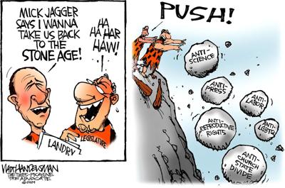 Walt Handelsman: Stone Age