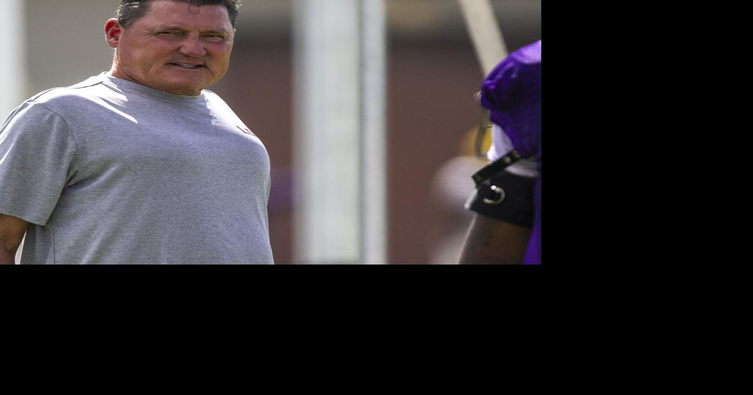 Ed Orgeron von LSU geht es nach gesundheitlichen Problemen besser ...