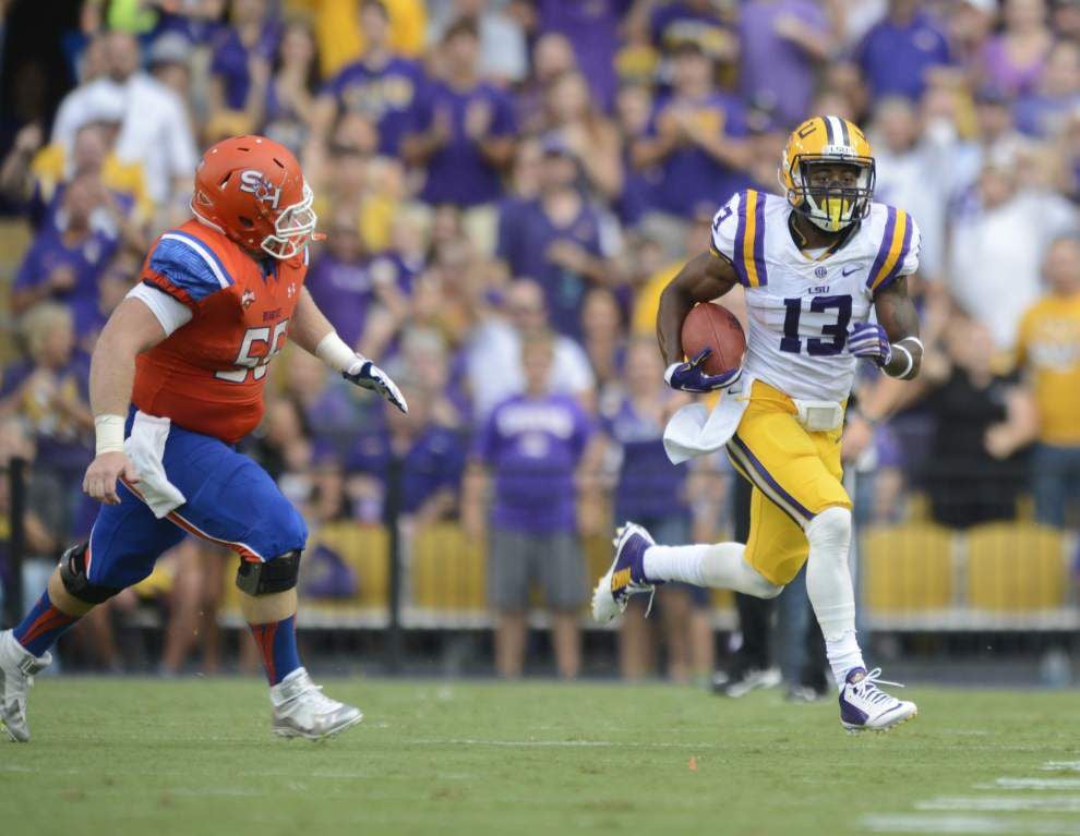 ‘This is the comeback season’: LSU DB Dwayne Thomas leaping over hurdles and up the depth chart _lowres