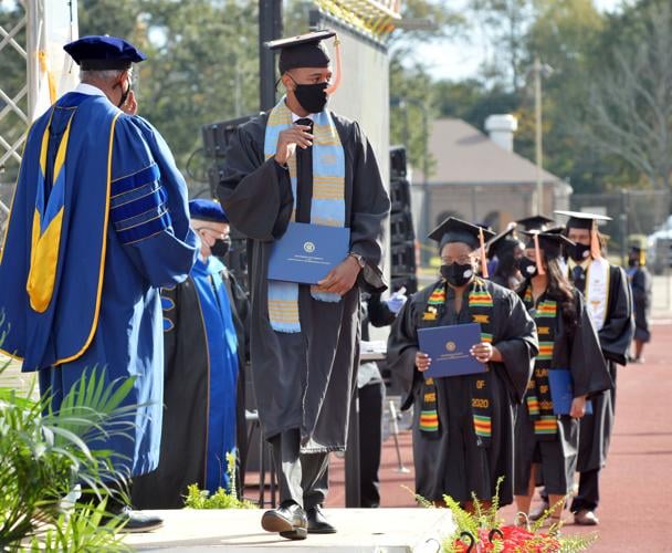 Suno Graduation A look at Southern University's in-person graduation: Six feet apart ...