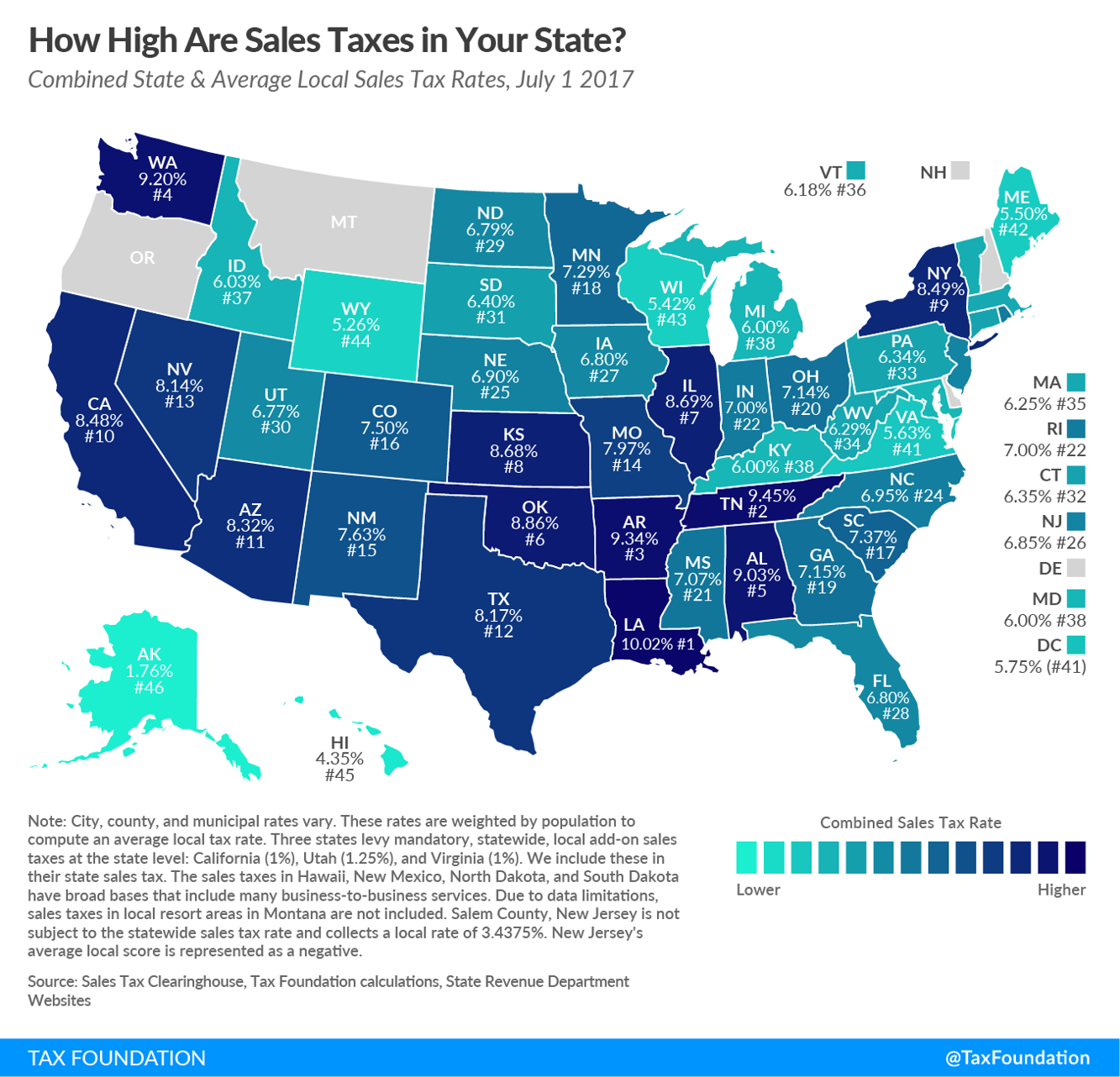 Louisiana sales tax rate remains highest in the U.S. Legislature