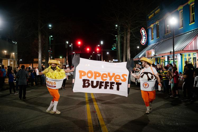 Krewe de Canailles walking parade returns to downtown Lafayette for