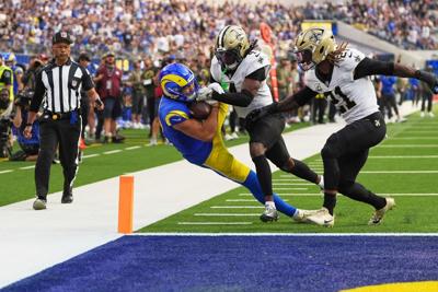 APTOPIX Saints Rams Football