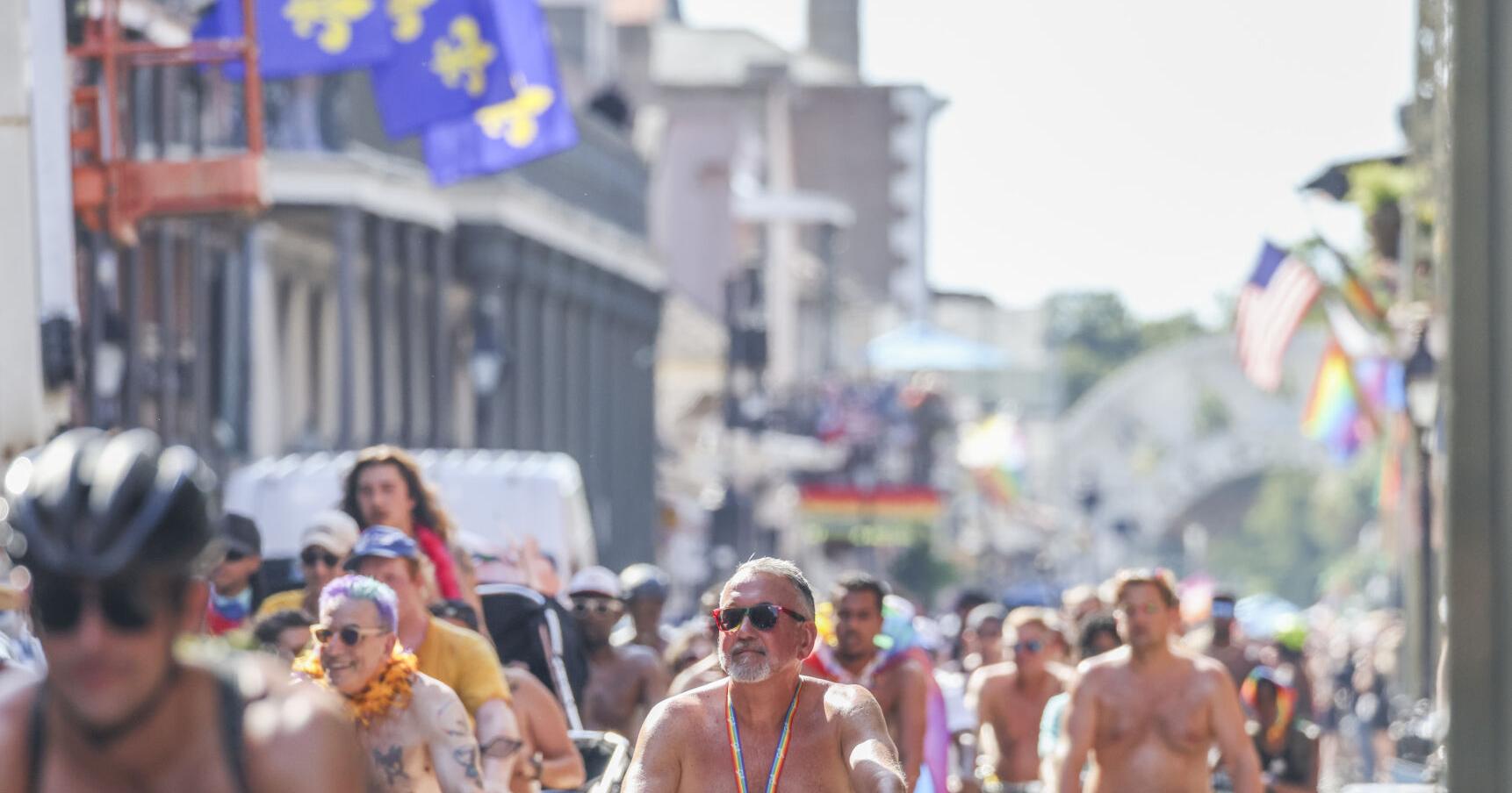 2024 World Naked Bike Ride streaks through New Orleans | Entertainment/Life - Vimarsana News