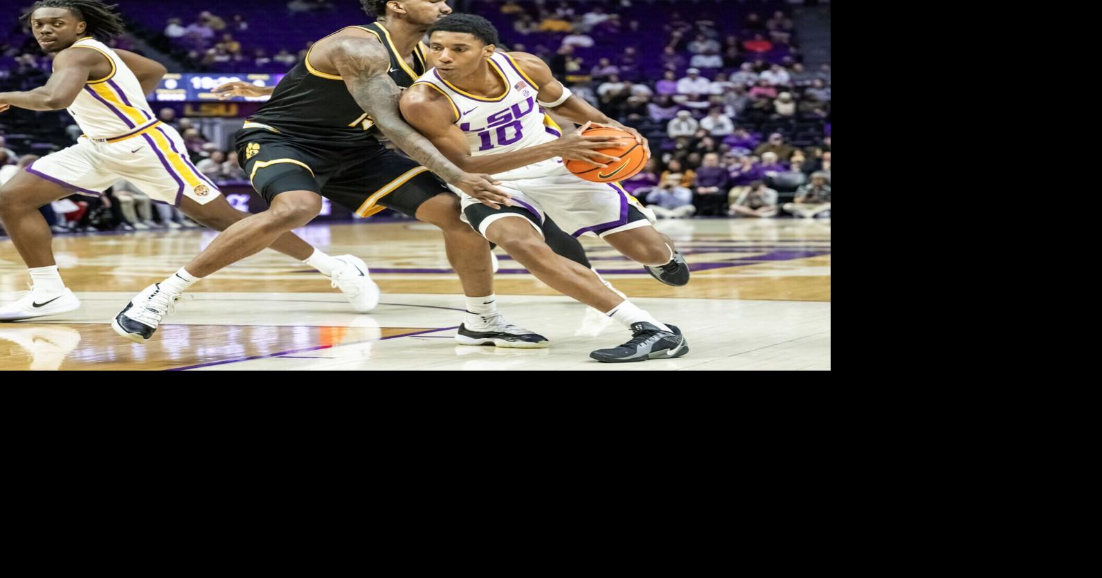 LSU basketball picks up gritty first SEC win against Missouri