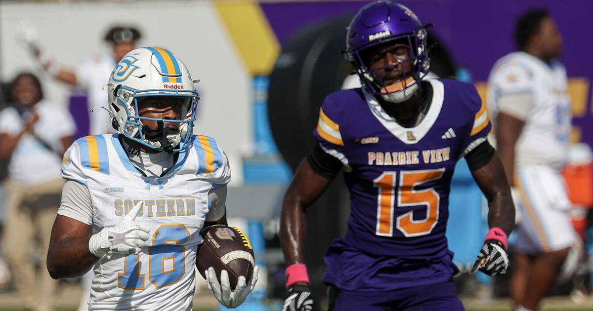 Marshall Faulk führt Southern zum ersten SWAC-Sieg gegen Prairie View ...