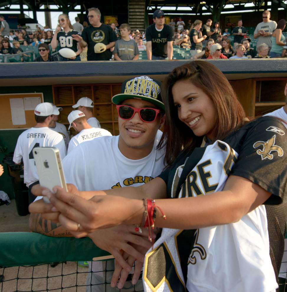 Watch Drew Brees Hit Home Run In Celebrity Softball Game