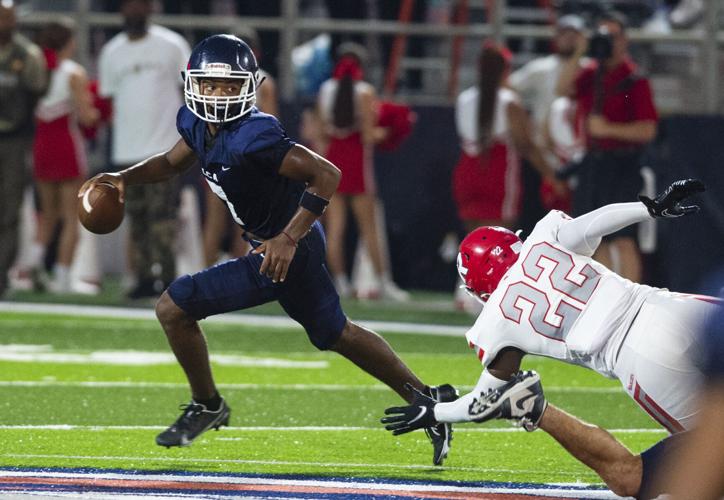 Teurlings Vs Lca (teurlings, running back Tanner Brinkman, STAFF PHOTO BRAD BOWIE) ACA.lcafoot.092522.003.jpg