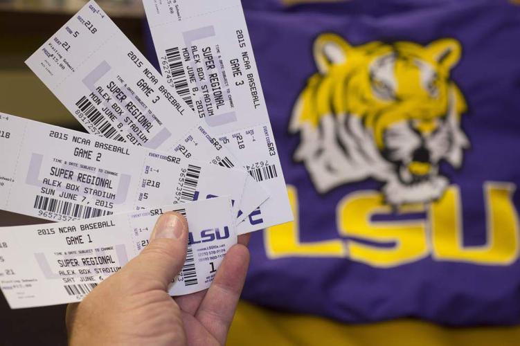 LSU, ULLafayette the hottest ticket in town, nearly gone; likely