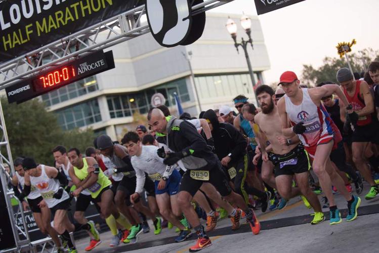 Photos Runners step into high gear during annual Louisiana Marathon
