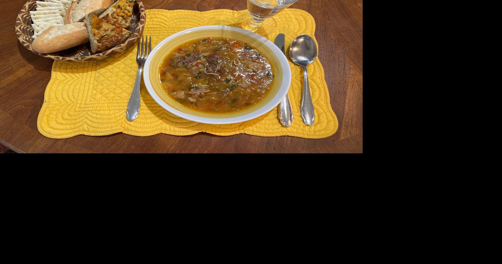 Recipe for Old Fashioned Beef Vegetable Soup - The Advocate