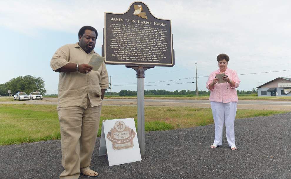 ‘Slim Harpo’ gets state historical marker in WBR _lowres