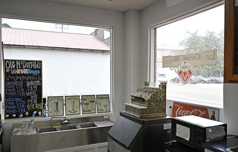 McDonald Pharmacy in Jackson, La., has an ice cream shop