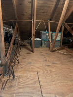 Messy Attic: After