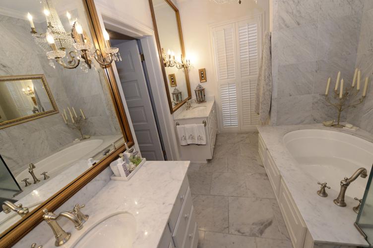 Who says everything has to be white? Traditional style shines in home