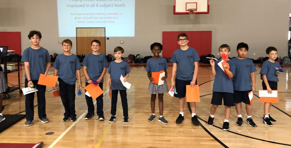 St. Jean Vianney School pep rally celebrates academic progress Mid