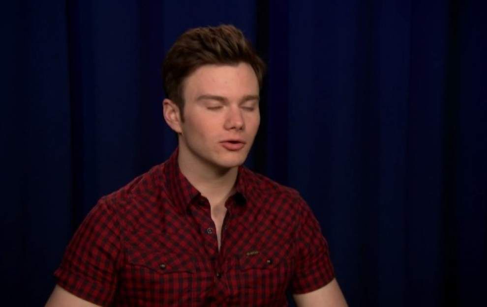 Chris Colfer upset over Twitter hacking _lowres