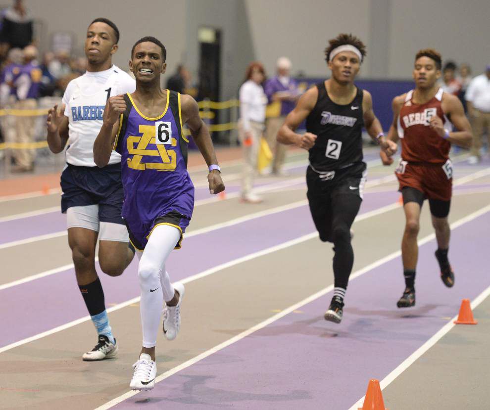 Photos Indoor prep track and field qualifiers held at LSU High