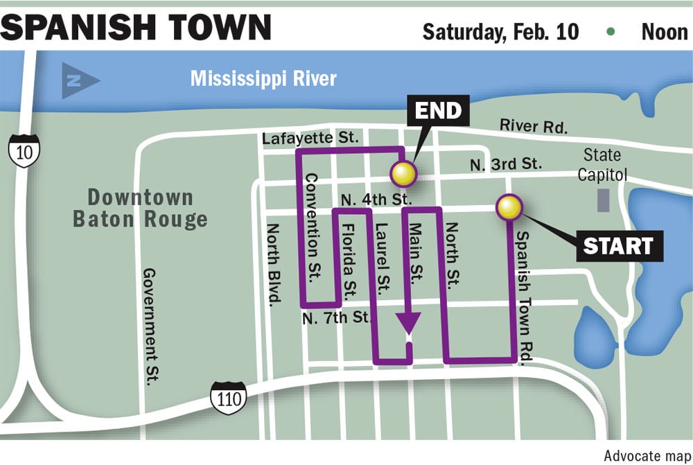 Spanish Town Mardi Gras Parade extends route to 'spread' crowds