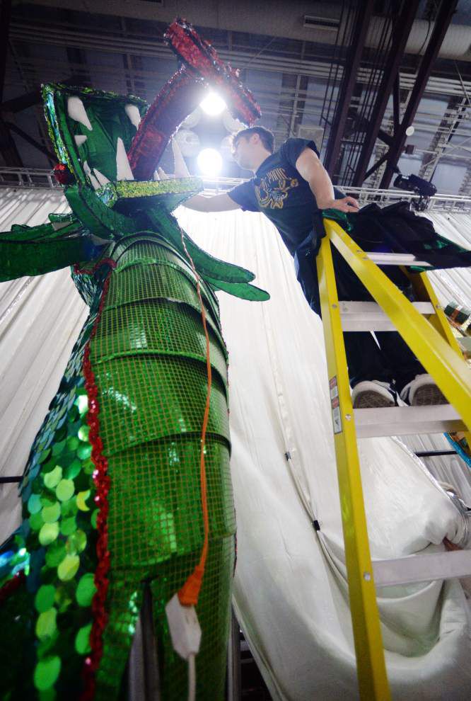 Spectacular Mystic Krewe of Apollo ball Saturday, but work began on