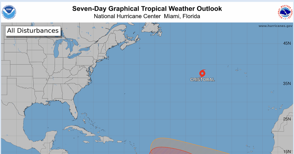 As Tropical Storm Cristobal dissipates, hurricane forecasters keep eyes on ...