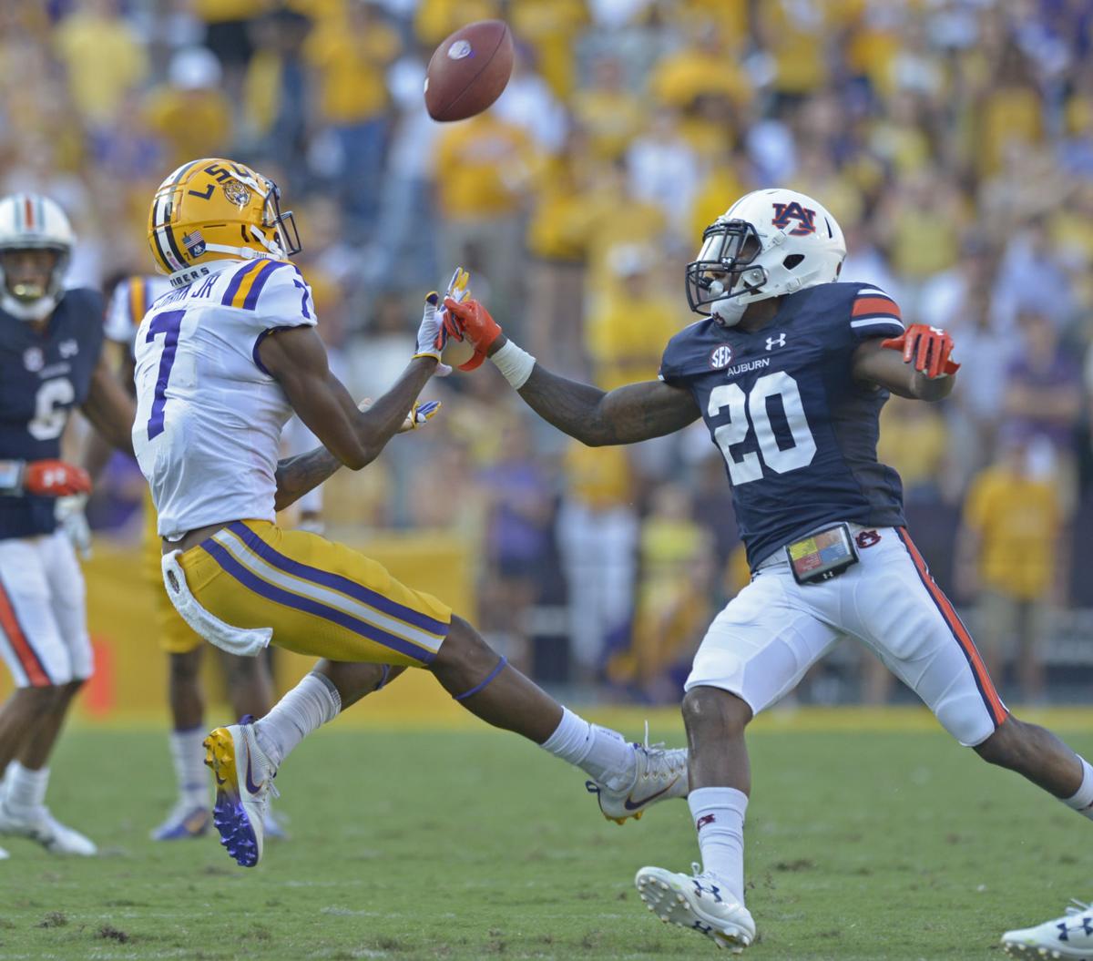Dj Chark S Punt Return Against Auburn Keeps Lsu S 13 Year Old