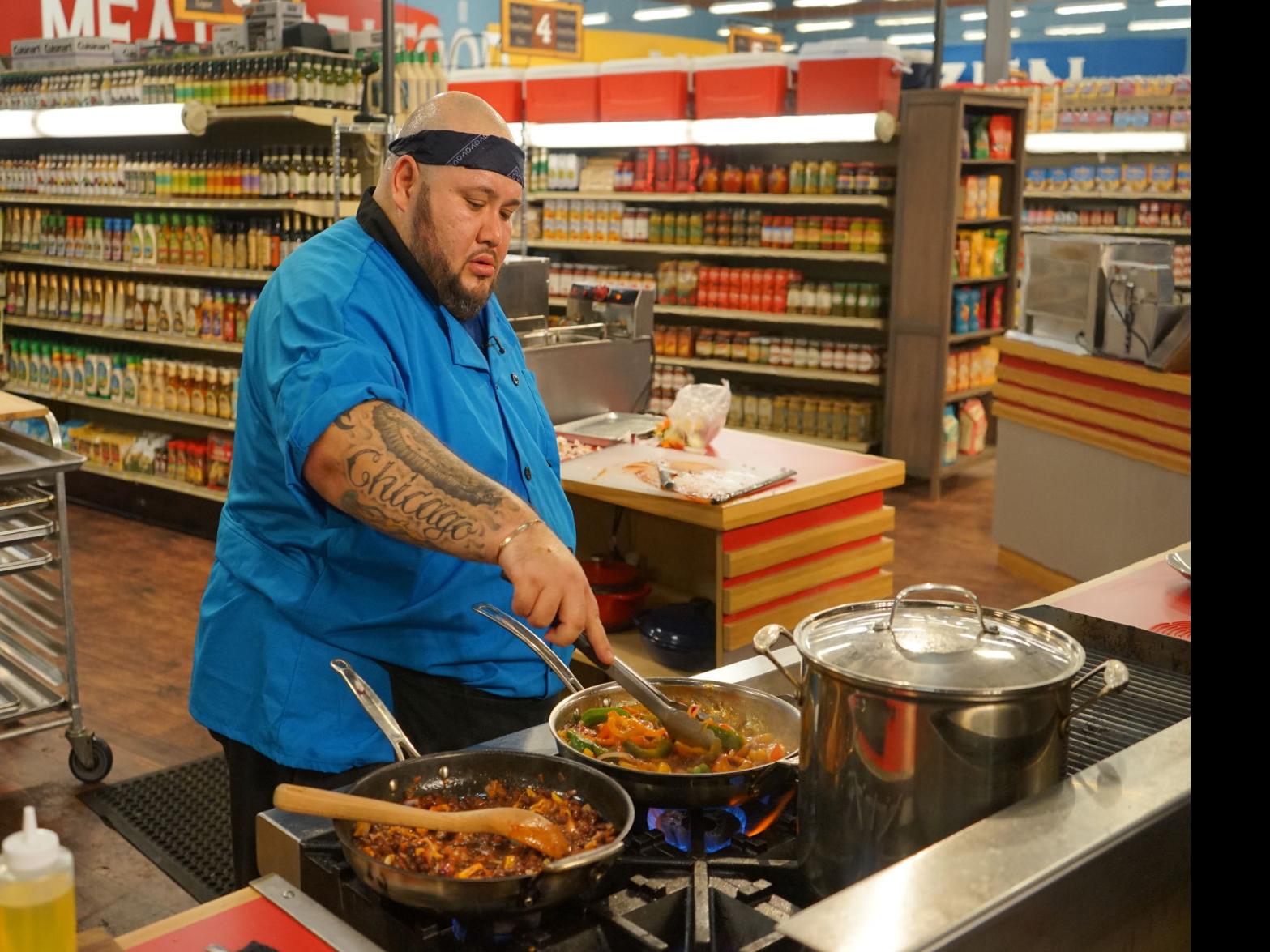 New Orleans Chef Miguel Chavez Will Heat Up The Kitchen On Guy S Grocery Games Wednesday Night Food Restaurants Theadvocate Com
