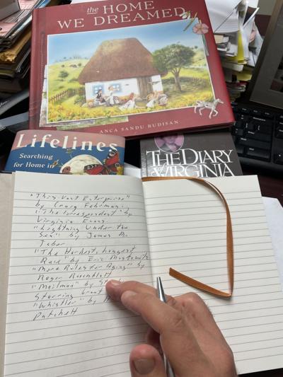 Danny Heitman's book journal