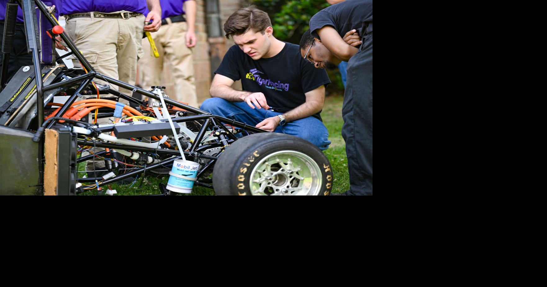 'Nuts and bolts and everything:' LSU racing team gears up for national competition with electric engine