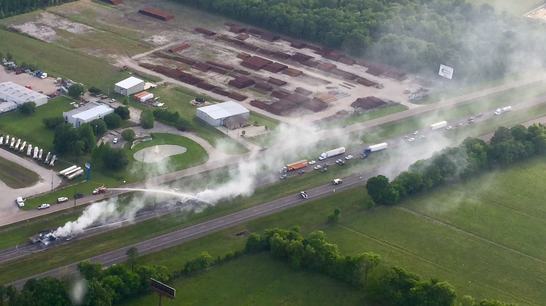 Alexandria resident killed in fiery I10 crash at La. 415 after vehicle