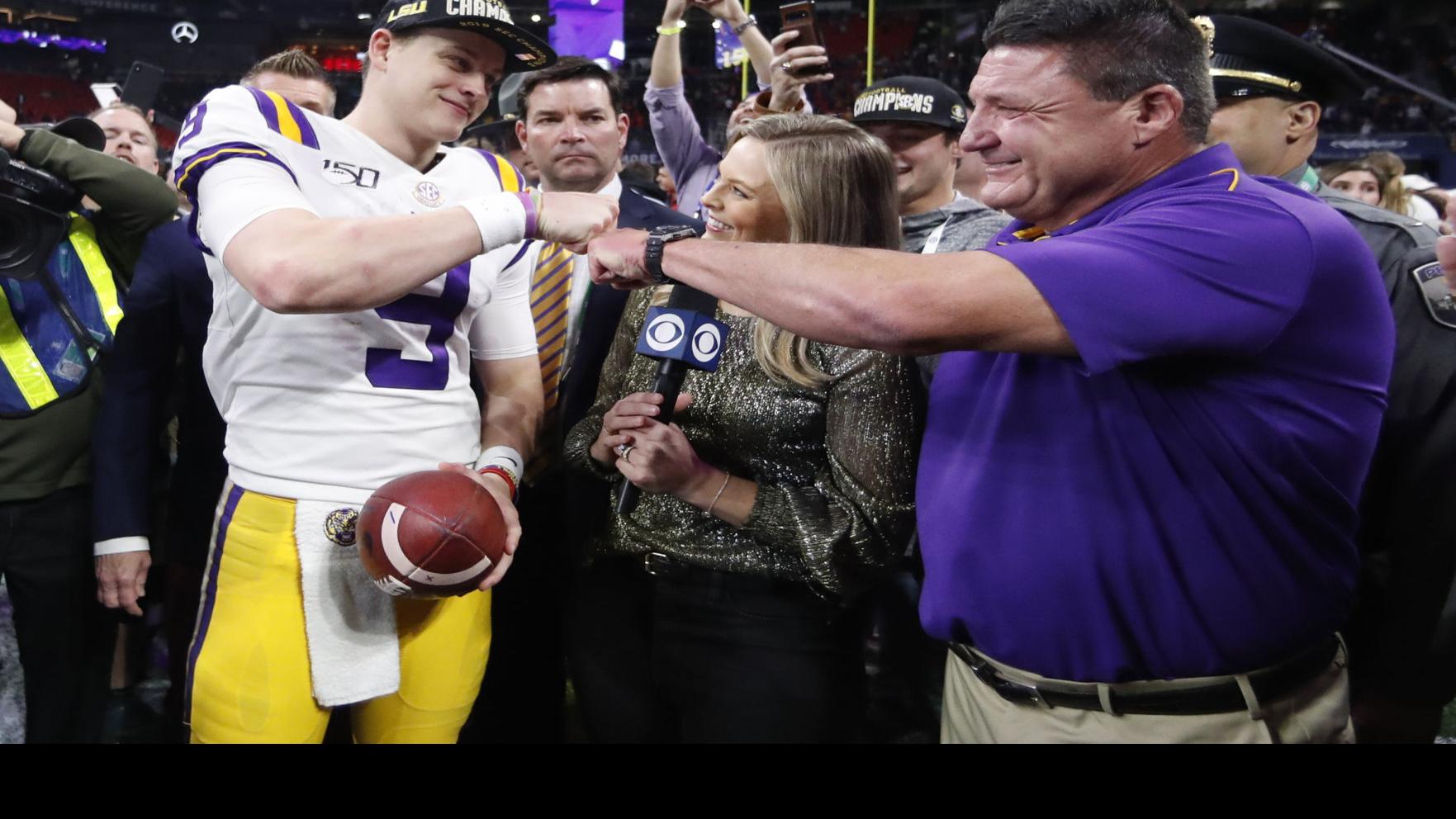 The story of Joe Burrow and Ed Orgeron: Here's the last chapter of our  'forever linked' series | LSU 