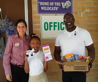 woodland park magnet school receives donation from chick fil a
