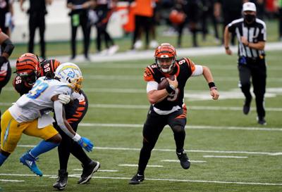 Watch Joe Burrow S First Nfl Touchdown During Cincinnati Bengals Season Opener Lsu Theadvocate Com