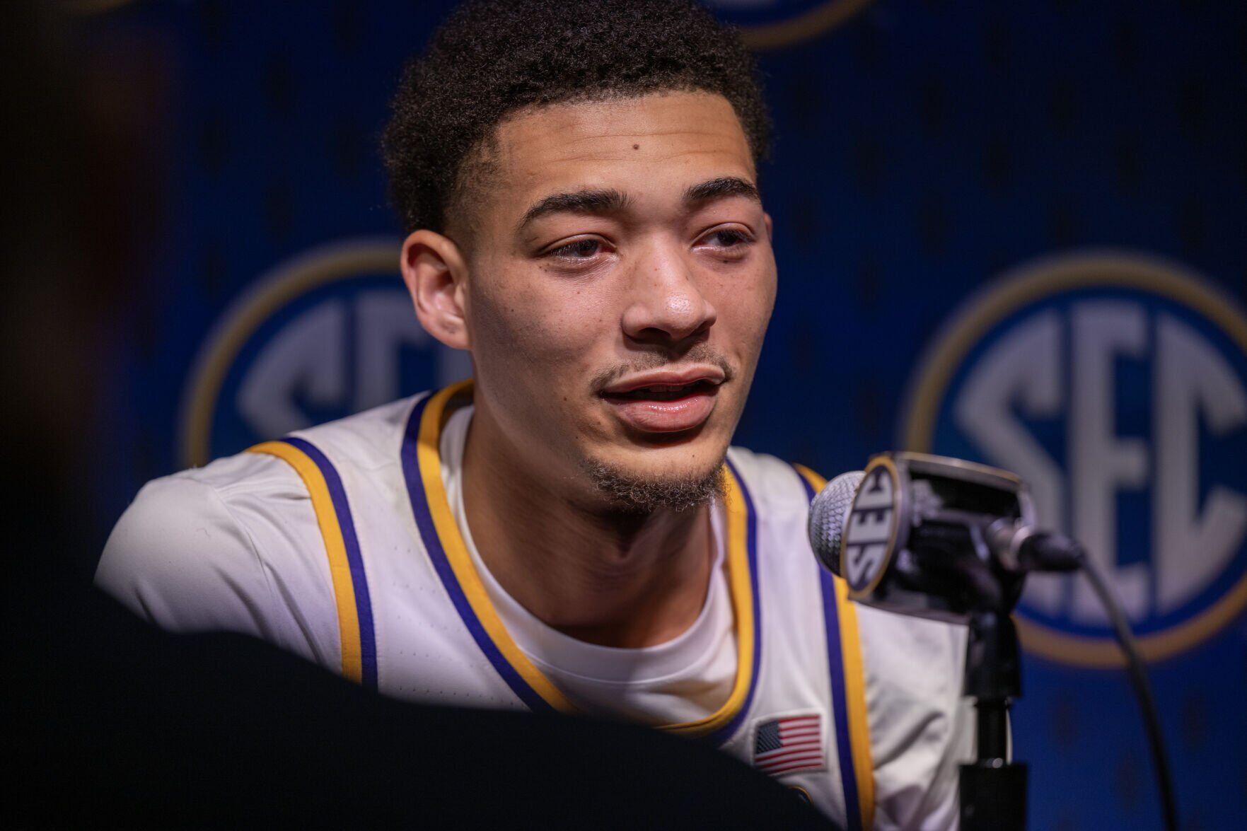 LSU basketball's Jalen Reed recovery from ACL tear last year | LSU ...