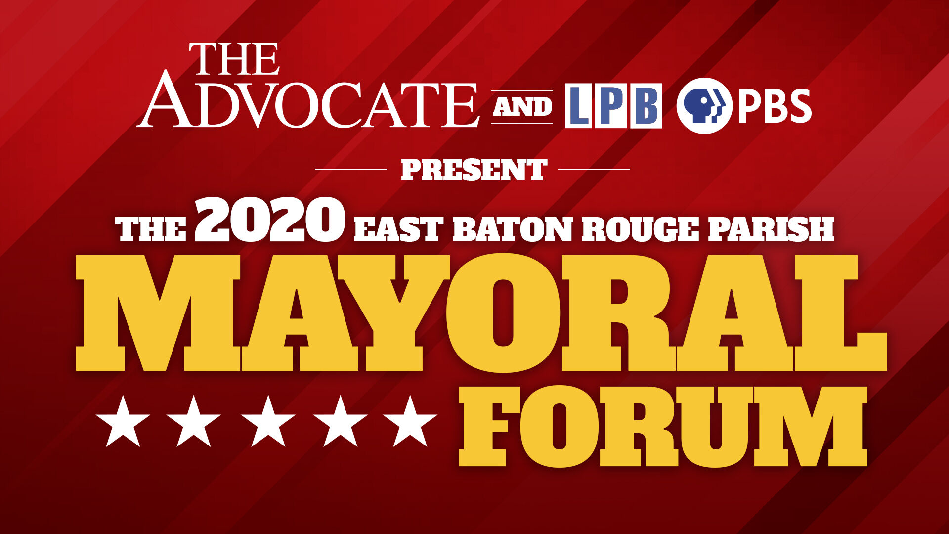 East Baton Rouge Mayor-president Candidates Meet In Our Forum: Watch ...