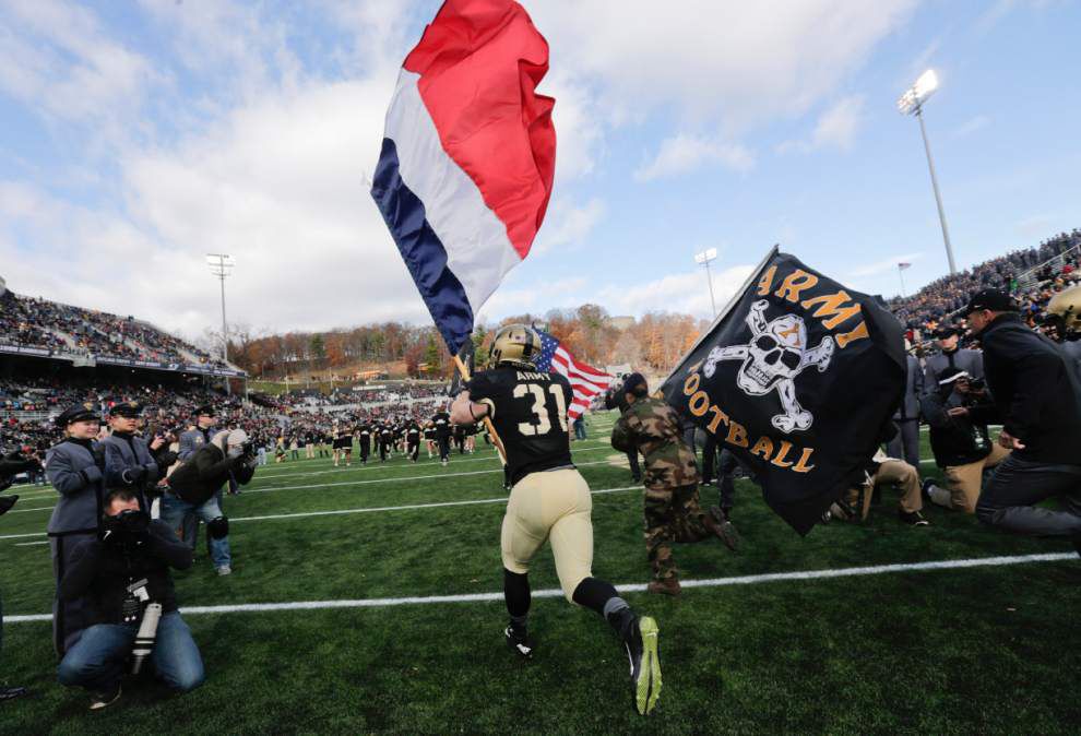 army football flags