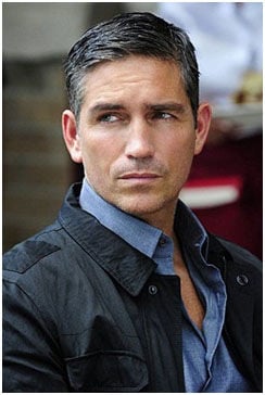 Jim Caviezel as jesus