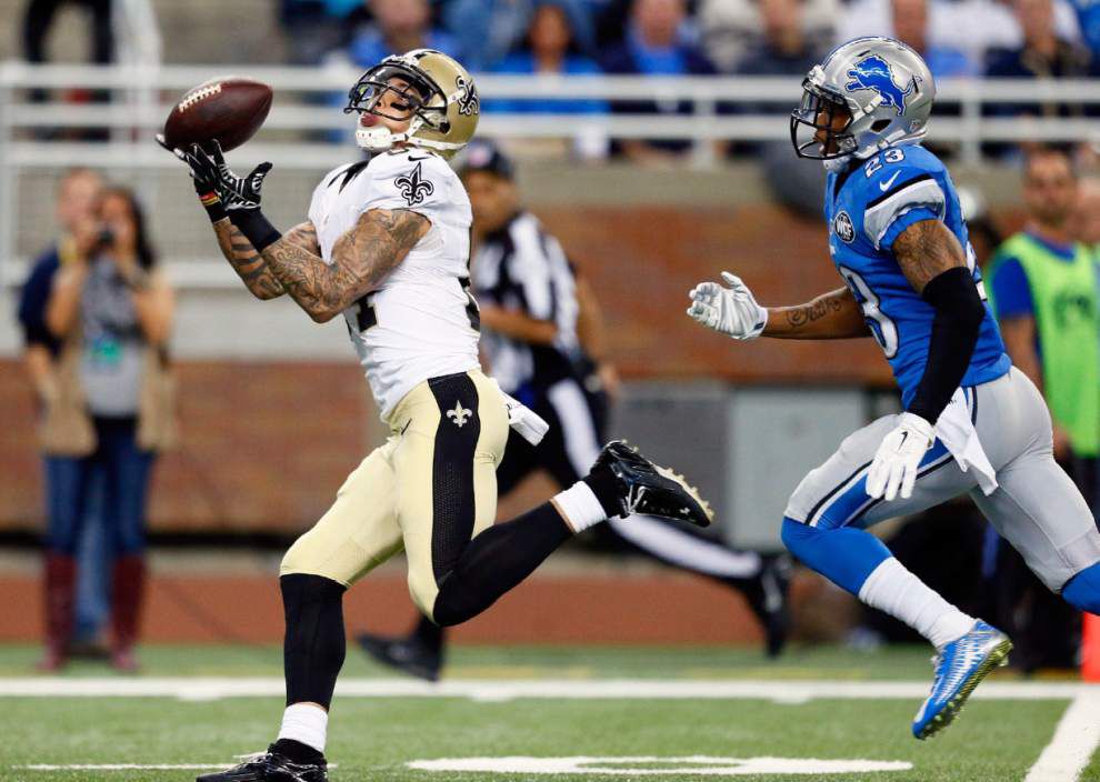 Corey White’s miscue leads to Lions’ long touchdown and sparks Saints late-game woes _lowres