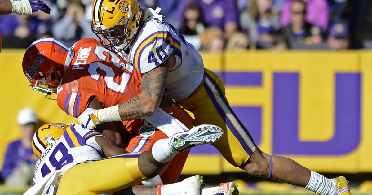 LSU linebacker Duke Riley awarded team MVP at senior banquet | LSU ...