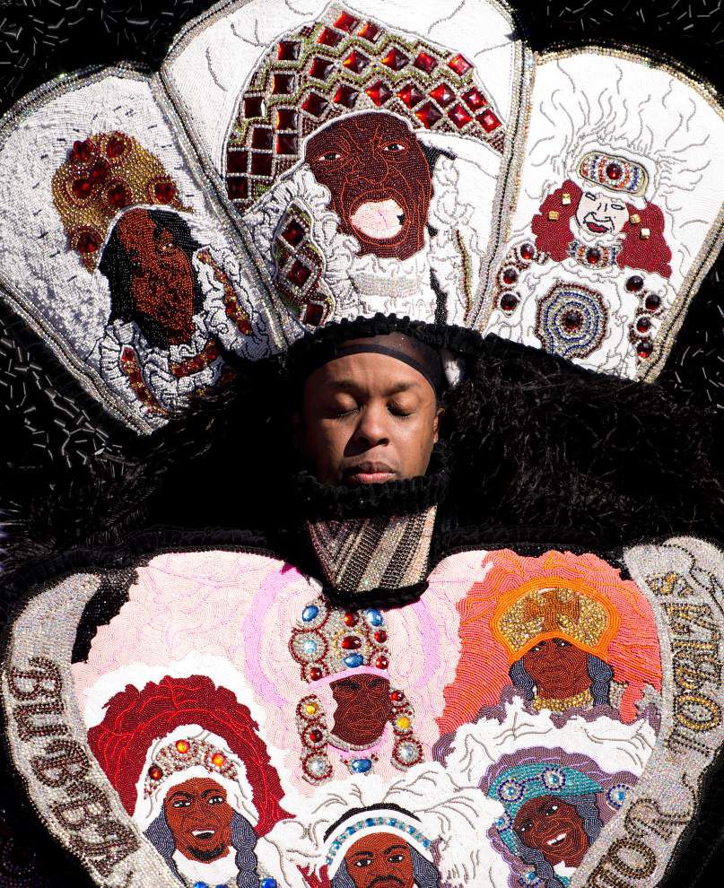 Photos: Mardi Gras Indians make traditional sojourn on New Orleans streets _lowres