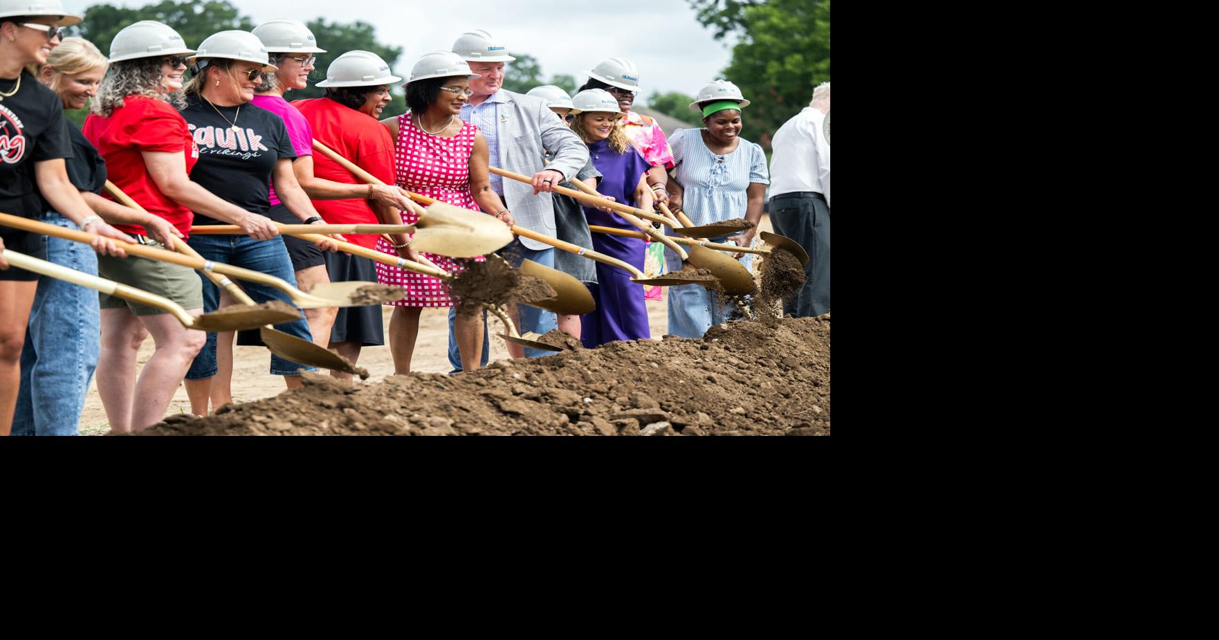 Photos: Paul Breaux Elementary and Middle School groundbreaking
