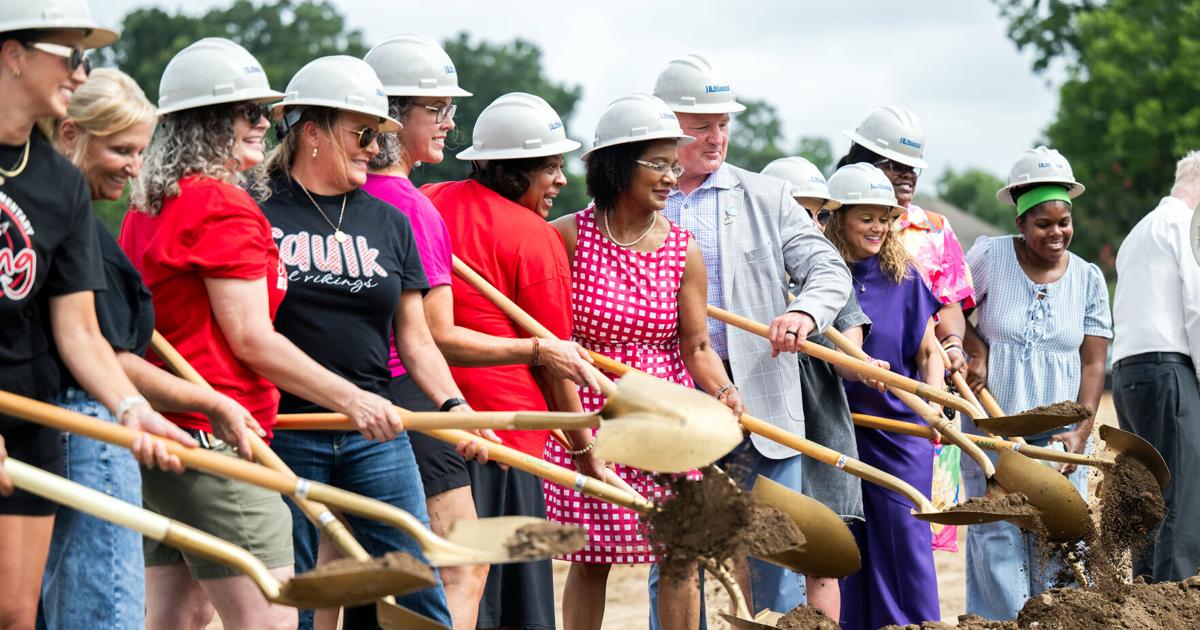 Photos: Paul Breaux Elementary and Middle School groundbreaking