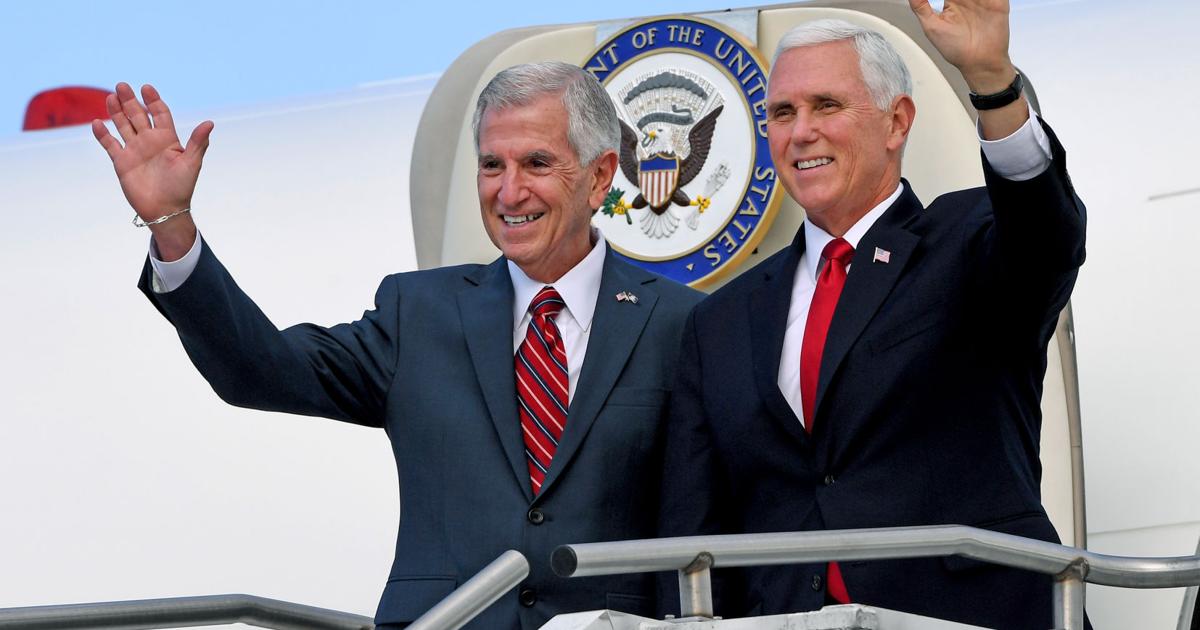 Vice President Mike Pence visits Eddie Rispone; Gov. John Bel Edwards ...