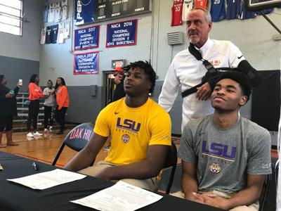 Lsu S Newest Basketball Signees Already High Flying Teammates