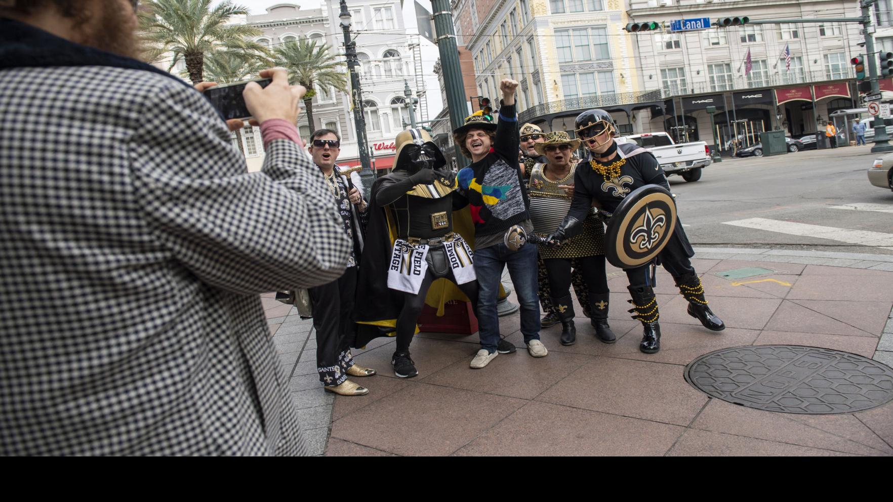 Saints fans, still feeling sting of loss, boycott Super Bowl with