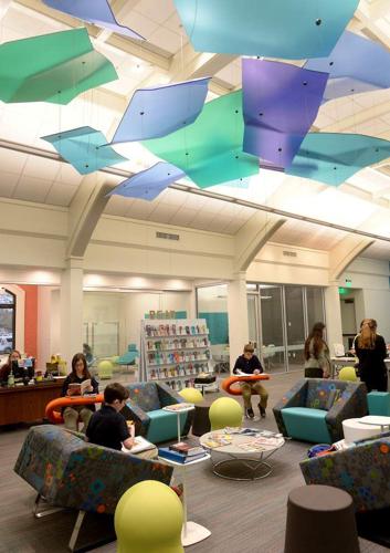 New, modern teen room opens at Bluebonnet Branch library; it’s just one ...