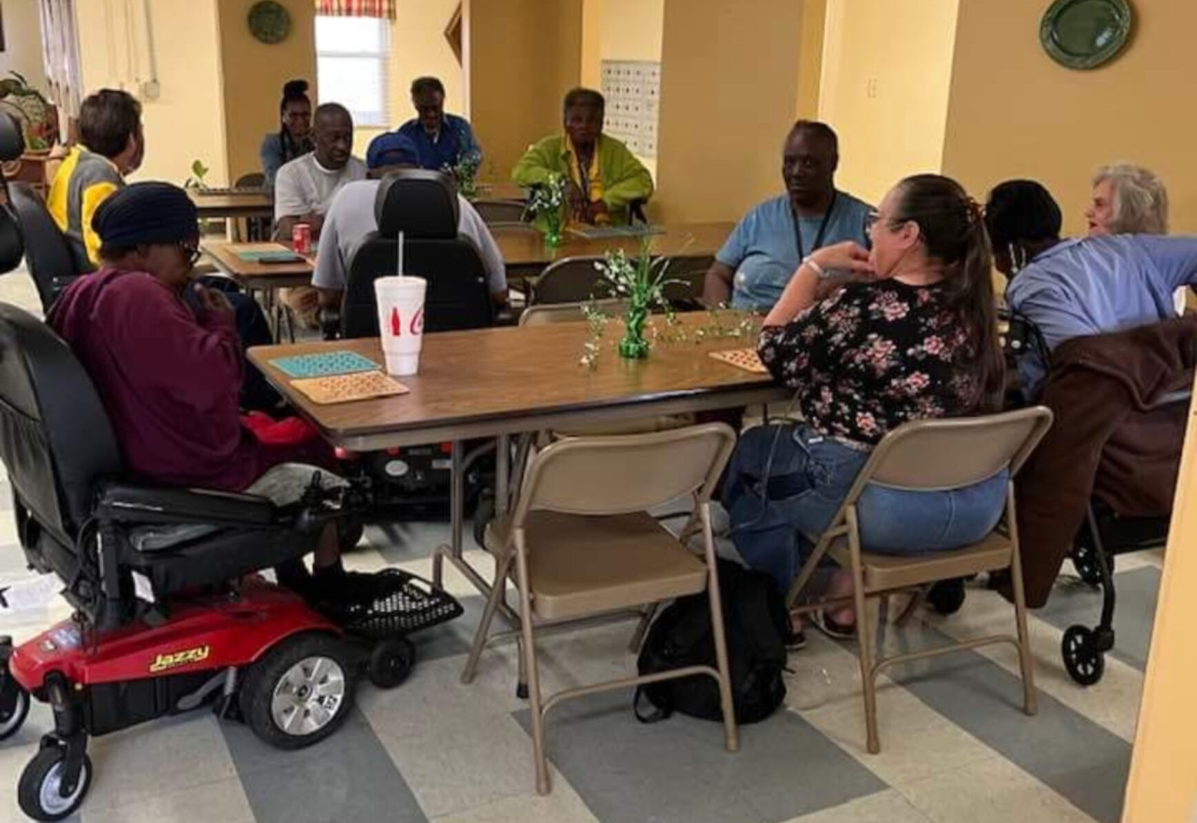 Assisi Heights Apartments' residents celebrate March St. Francisville